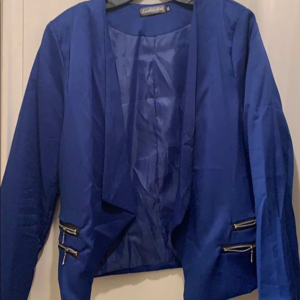 Regal blue blazer